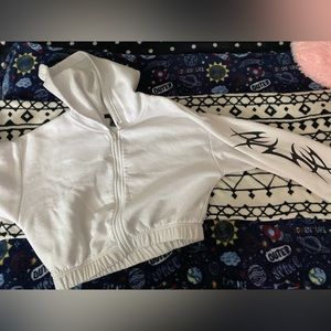 Sweater for the cold crop swear very soft in the inside!